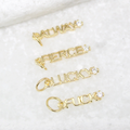 18K Gold Filled Word Lucky