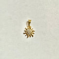 Dainty Bling Celestial Sun Charm Pendant