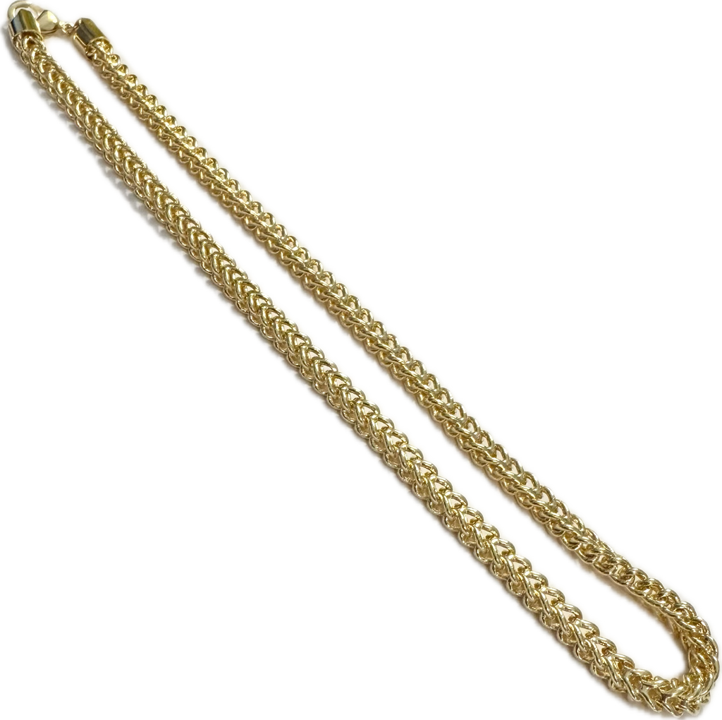 Gold Filled Braided Thick Chain