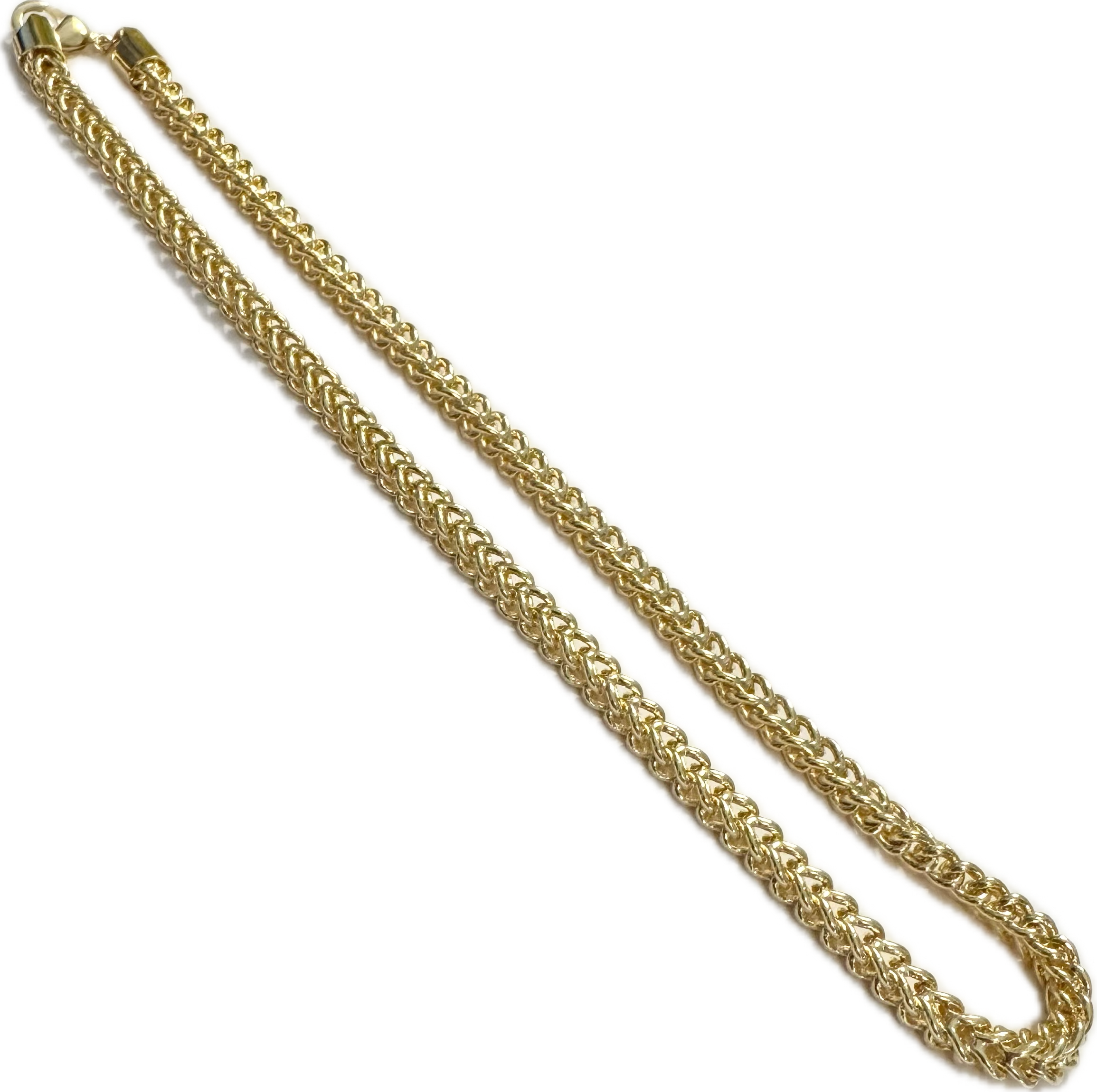 Gold Filled Braided Thick Chain