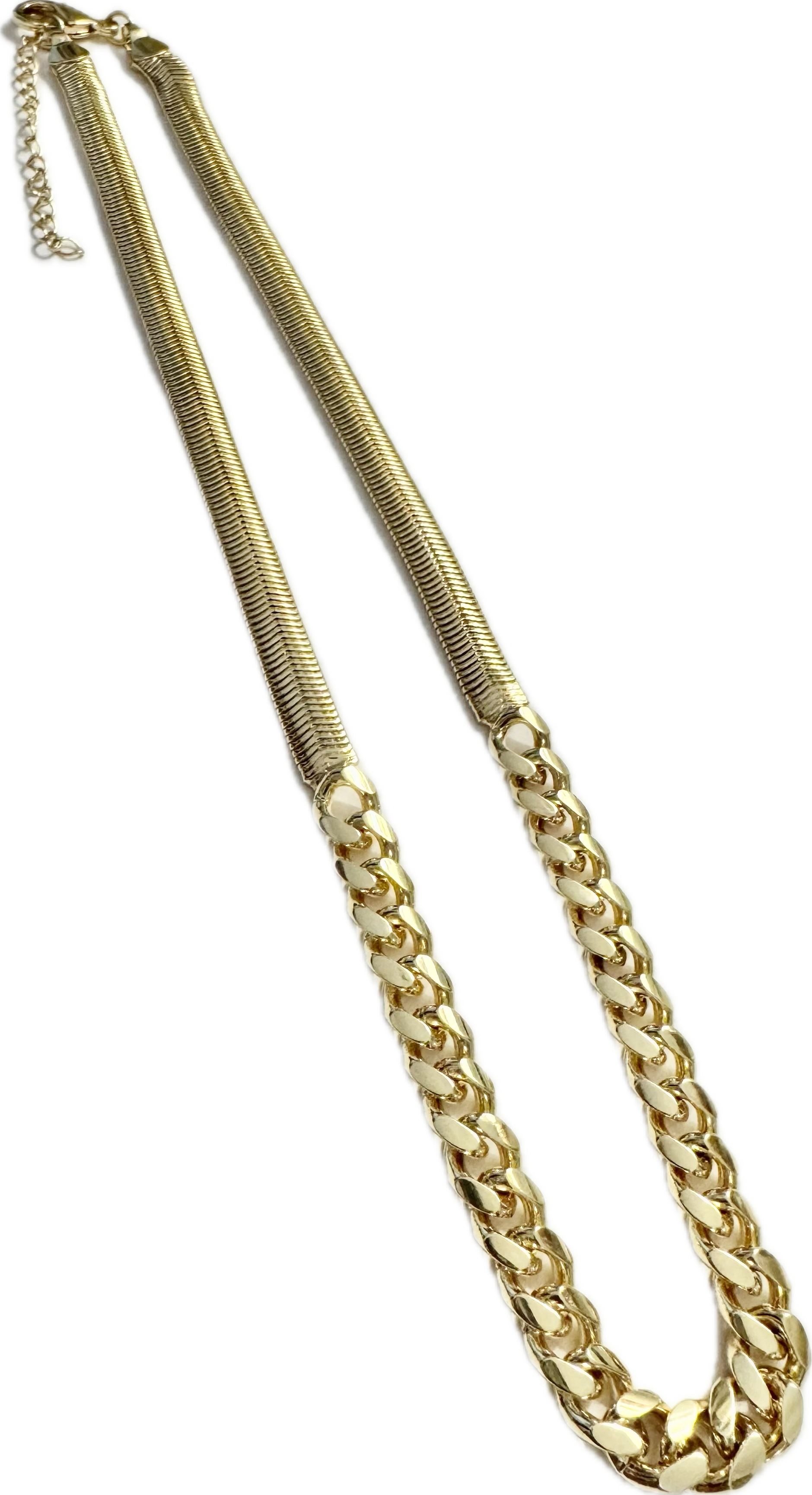 Gold Filled Herringbone Gold Link Chain