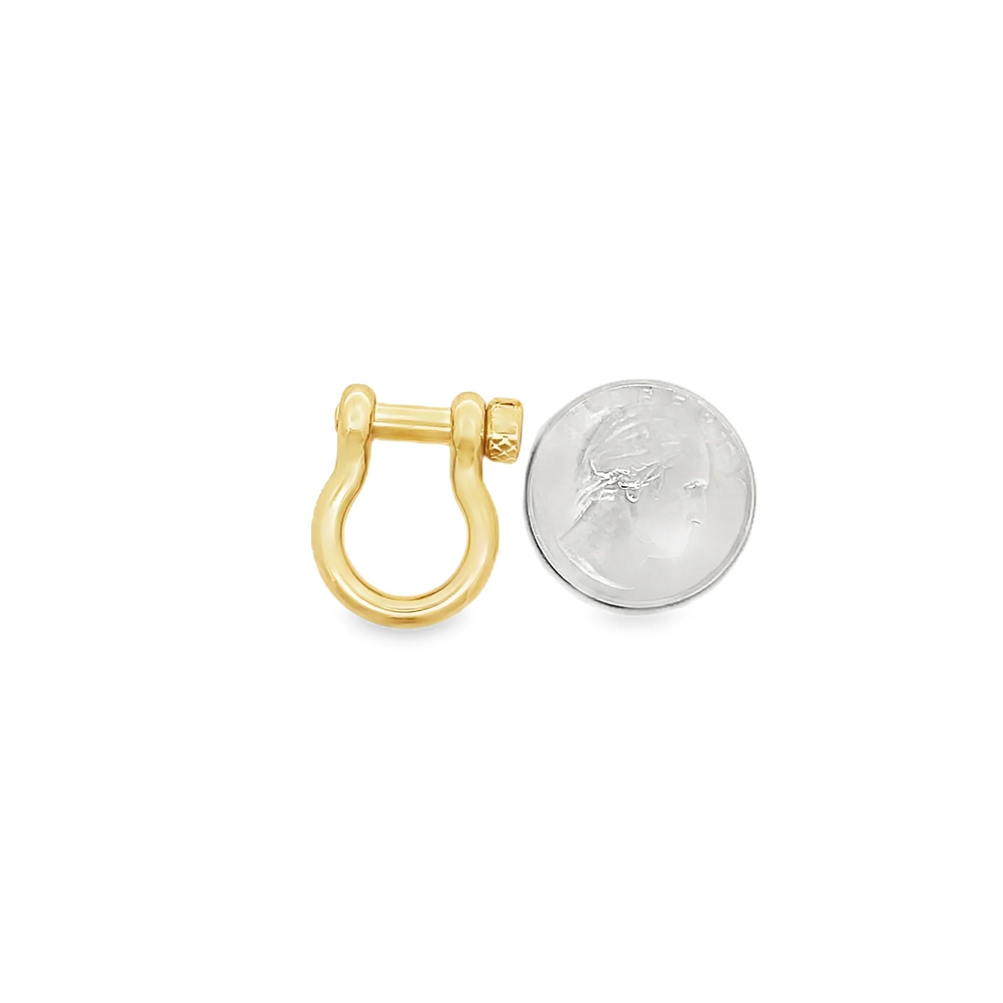 18K Gold Filled Carabiner Latch